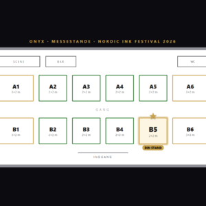 Messestand B5 — Standardstand 2×2 m